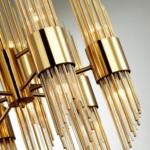 4847/2W HALL ODL21 420 золото/металл/стекло Бра G9 2*40W FLAMBI — изображение 5