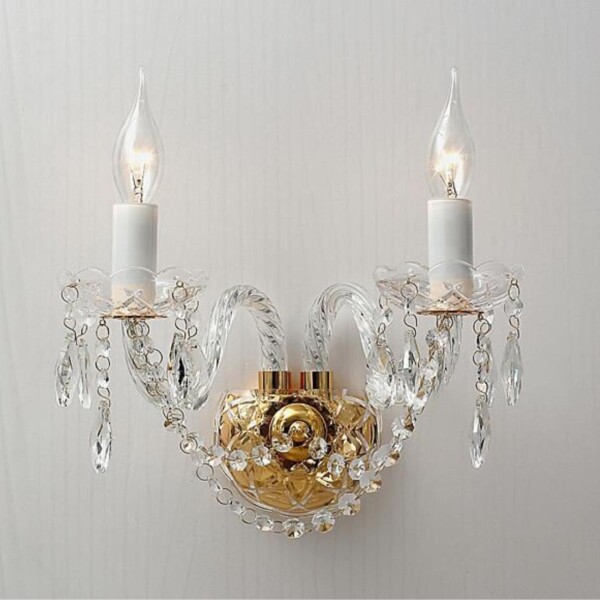 1735-2W, настенный светильник, D210xW470xH300, 2xE14x40W, excluded