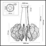 5089/115L L-VISION ODL25 551 Люстра 115W IP20 3500K 220V SIAMA — изображение 3