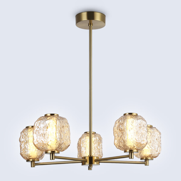 LH30104/5 SB/TI бронза/янтарь 27W 3000K D660*700