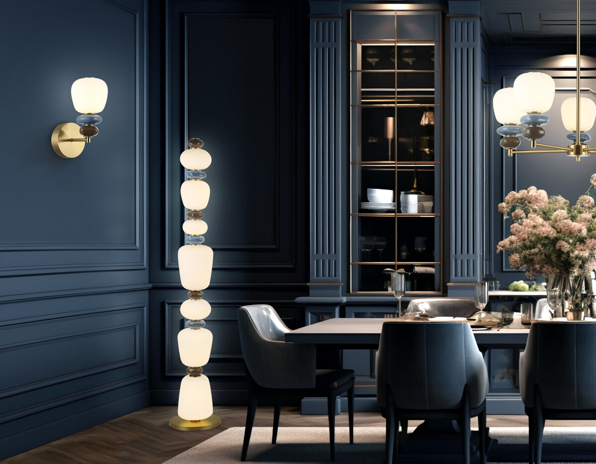 LH53172 SB/WH бронза/белый 34W 3000K D250*1305 — изображение 6