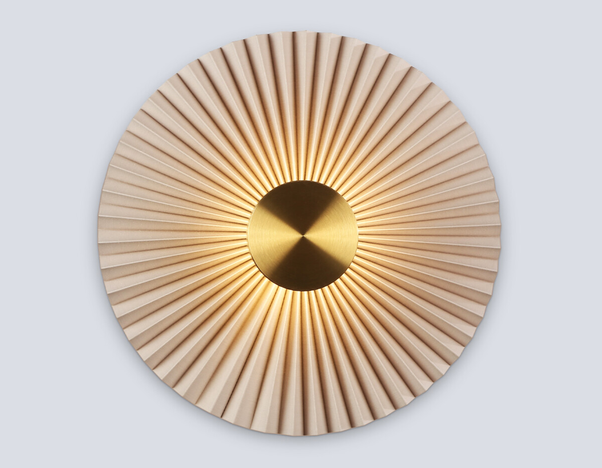 LH72643 BR/WH латунь/бежевый 6W 3000K D300*100 — изображение 1