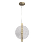 SL6141.303.01 Светильник подвесной ST-Luce бронза/прозрачный LED 1*11W 4000K WASI — изображение 2