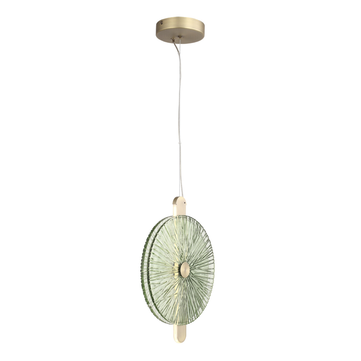 SL6141.323.01 Светильник подвесной ST-Luce бронза/зелёный LED 1*11W 4000K WASI — изображение 3