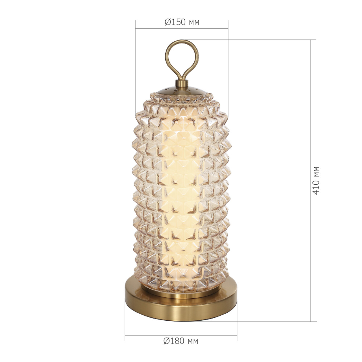 SL6144.304.01 Прикроватная лампа ST-Luce латунь/Шампань LED 1*12W 4000K SAGUARO — изображение 4