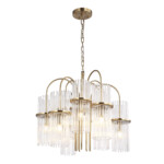 SL6145.303.09 Светильник подвесной ST-Luce латунь/прозрачный E14 9*40W TASSE — изображение 3