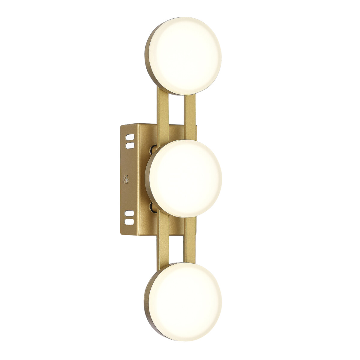 SL6610.201.03_01W SL6610.201.03 Светильник настенный ST-Luce золотистый/белый LED 1*6W 4000K MONRO — изображение 1