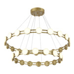 SL6610.203.36 Светильник подвесной ST-Luce золотистый/белый LED 1*70W 4000K MONRO — изображение 3