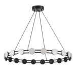 SL6610.403.20 Светильник подвесной ST-Luce черный/белый LED 1*40W 4000K MONRO — изображение 2