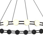 SL6610.403.20 Светильник подвесной ST-Luce черный/белый LED 1*40W 4000K MONRO — изображение 4