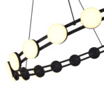 SL6610.403.20 Светильник подвесной ST-Luce черный/белый LED 1*40W 4000K MONRO — изображение 5