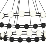 SL6610.403.36 Светильник подвесной ST-Luce черный/белый LED 1*70W 4000K MONRO — изображение 4