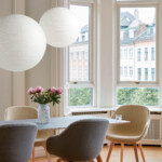 SLE6020-503-01 Светильник подвесной EVOLUCE белый D300mm E27 1*60W MOON — изображение 2