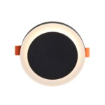 ST104.402.06 Светильник встраиваемый Черный LED 1*6W 3000K 468Lm Ra>80 120° IP20 D110xH20 170-240V Встраиваемые светильники — изображение 6