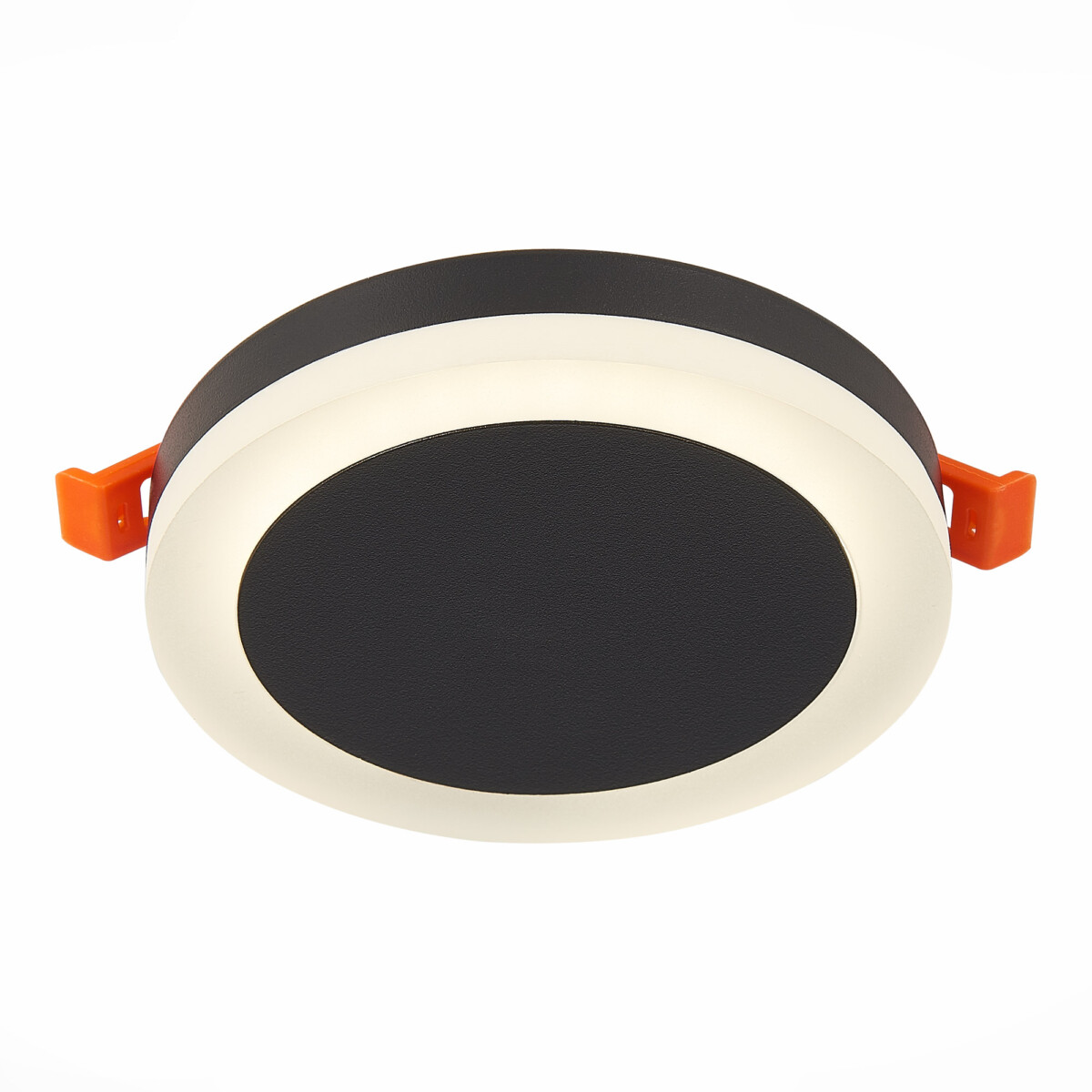 ST104.442.06 Светильник встраиваемый Черный LED 1*6W 4000K 468Lm Ra>80 120° IP20 D110xH20 170-240V Встраиваемые светильники — изображение 3