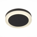 ST104.442.06 Светильник встраиваемый Черный LED 1*6W 4000K 468Lm Ra>80 120° IP20 D110xH20 170-240V Встраиваемые светильники — изображение 9