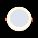 ST104.502.06 Светильник встраиваемый Белый LED 1*6W 3000K 468Lm Ra>80 120° IP20 D110xH20 170-240V Встраиваемые светильники