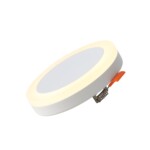 ST104.502.06 Светильник встраиваемый Белый LED 1*6W 3000K 468Lm Ra>80 120° IP20 D110xH20 170-240V Встраиваемые светильники — изображение 6