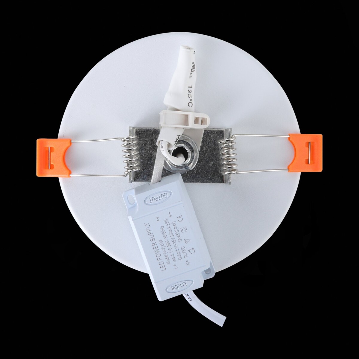 ST104.502.06 Светильник встраиваемый Белый LED 1*6W 3000K 468Lm Ra>80 120° IP20 D110xH20 170-240V Встраиваемые светильники — изображение 7