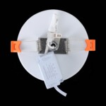 ST104.502.06 Светильник встраиваемый Белый LED 1*6W 3000K 468Lm Ra>80 120° IP20 D110xH20 170-240V Встраиваемые светильники — изображение 7