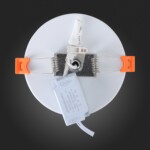 ST104.502.06 Светильник встраиваемый Белый LED 1*6W 3000K 468Lm Ra>80 120° IP20 D110xH20 170-240V Встраиваемые светильники — изображение 8