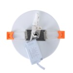 ST104.502.06 Светильник встраиваемый Белый LED 1*6W 3000K 468Lm Ra>80 120° IP20 D110xH20 170-240V Встраиваемые светильники — изображение 9