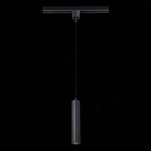 ST151.406.01 Светильник трековый Черный GU10 1*50W IP20 D54xH290 220V Без ламп BASE