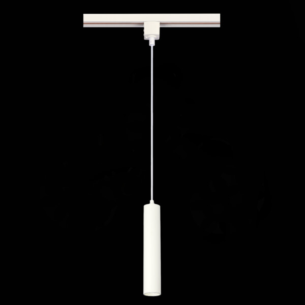 ST151.506.01 Светильник трековый Белый GU10 1*50W IP20 D54xH290 220V Без ламп BASE