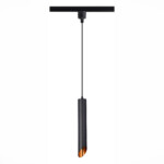 ST152.416.01 Светильник трековый Черный GU10 1*50W IP20 D60xH400 220V Без ламп BASE — изображение 4