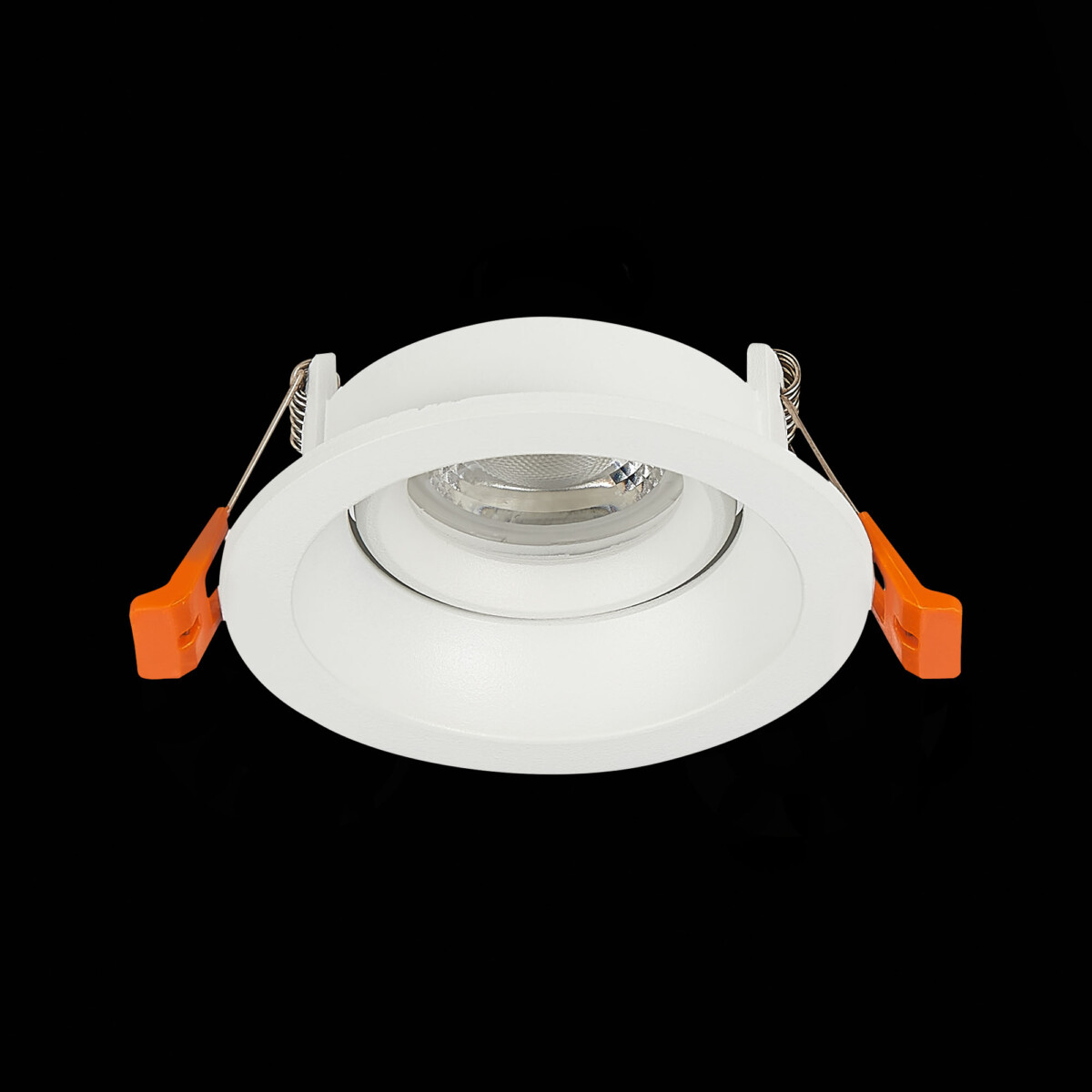 ST208.508.01 Св-к встр. Белый GU10 1*50W  D94xH40 220V Без ламп Встраиваемые светильники — изображение 4