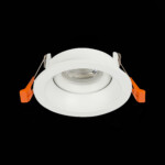 ST208.508.01 Св-к встр. Белый GU10 1*50W D94xH40 220V Без ламп Встраиваемые светильники — изображение 4