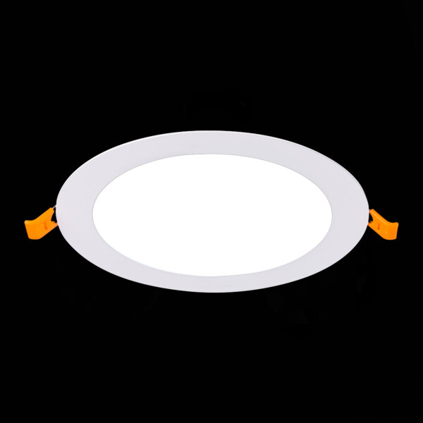 ST209.538.12 Св-к встр. Белый LED 1*12W 3000K 816Lm Ra80 110° IP20 D170xH8 90-265V Встраиваемые светильники