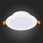 ST210.538.12 Св-к встр. Белый LED 1*12W 3000K 900Lm Ra80 110° IP20 D120xH30 220-240V Встраиваемые светильники — изображение 5