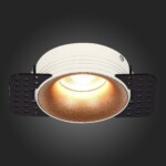 ST218.528.01 Св-к встр. Белый GU10 1*50W  IP20 D78xH30 165-265V Без ламп Встраиваемые светильники — изображение 2