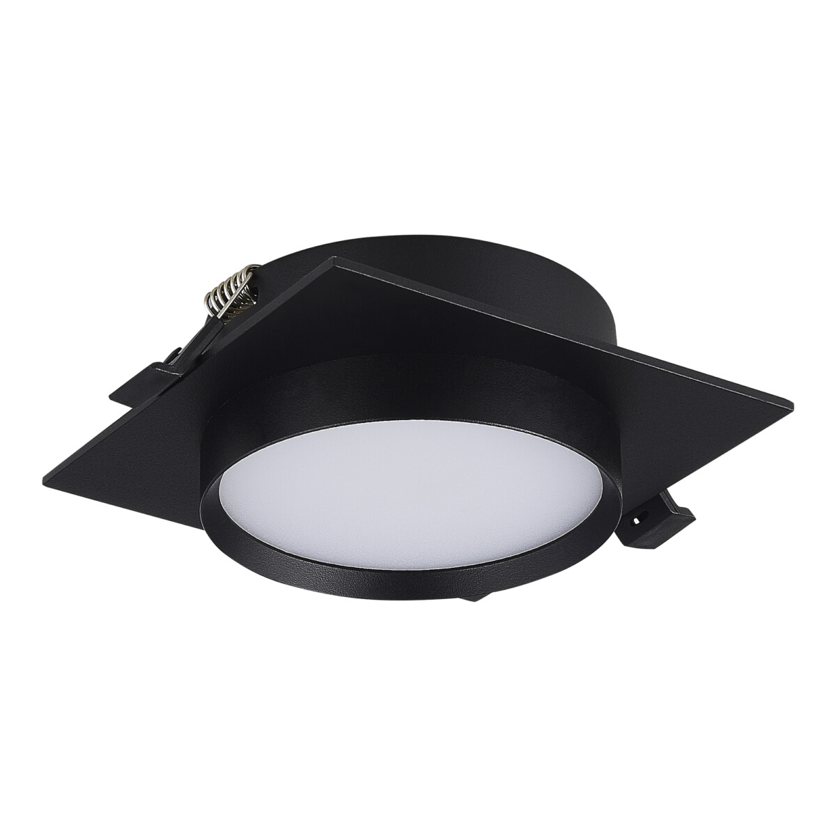 ST258.418.01 Св-к встр. Черный GX53 1*50W IP20 L109xW109xH43 220V Без ламп Встраиваемые светильники — изображение 1