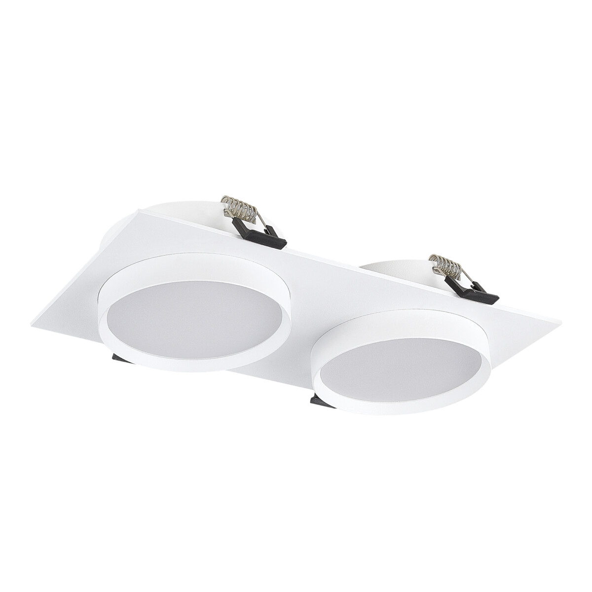 ST258.508.02 Св-к встр. Белый GX53 2*50W IP20 L220xW109xH43 220V Без ламп Встраиваемые светильники — изображение 1