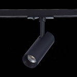 ST350.436.10.24 Св-к трек. Черный LED 1*10W 3000K 900Lm Ra?80 24° IP20 L137xW49xH171 100-240V BASE — изображение 4