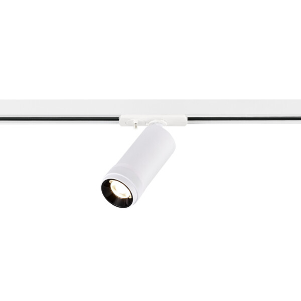 ST385.546.10 Св-к трек. Zoom Белый LED 1*10W 4000K 900Lm Ra 10-55° IP20 D55xH125 220V BASE