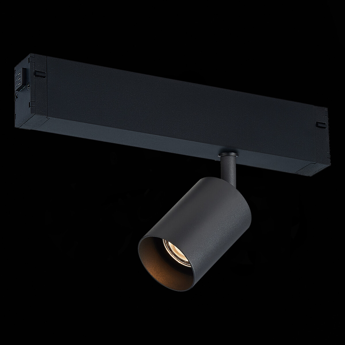 ST505.406.01 Св-к трек. Черный GU10 1*50W  IP20 L82xW70xH172 180-240V Без ламп SKYLINE 220 — изображение 1