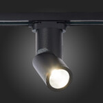 ST650.436.10 Св-к трек. Черный LED 1*10W 3000K 800Lm Ra>90 38° IP20 D60xH190 165-265V BASE — изображение 2