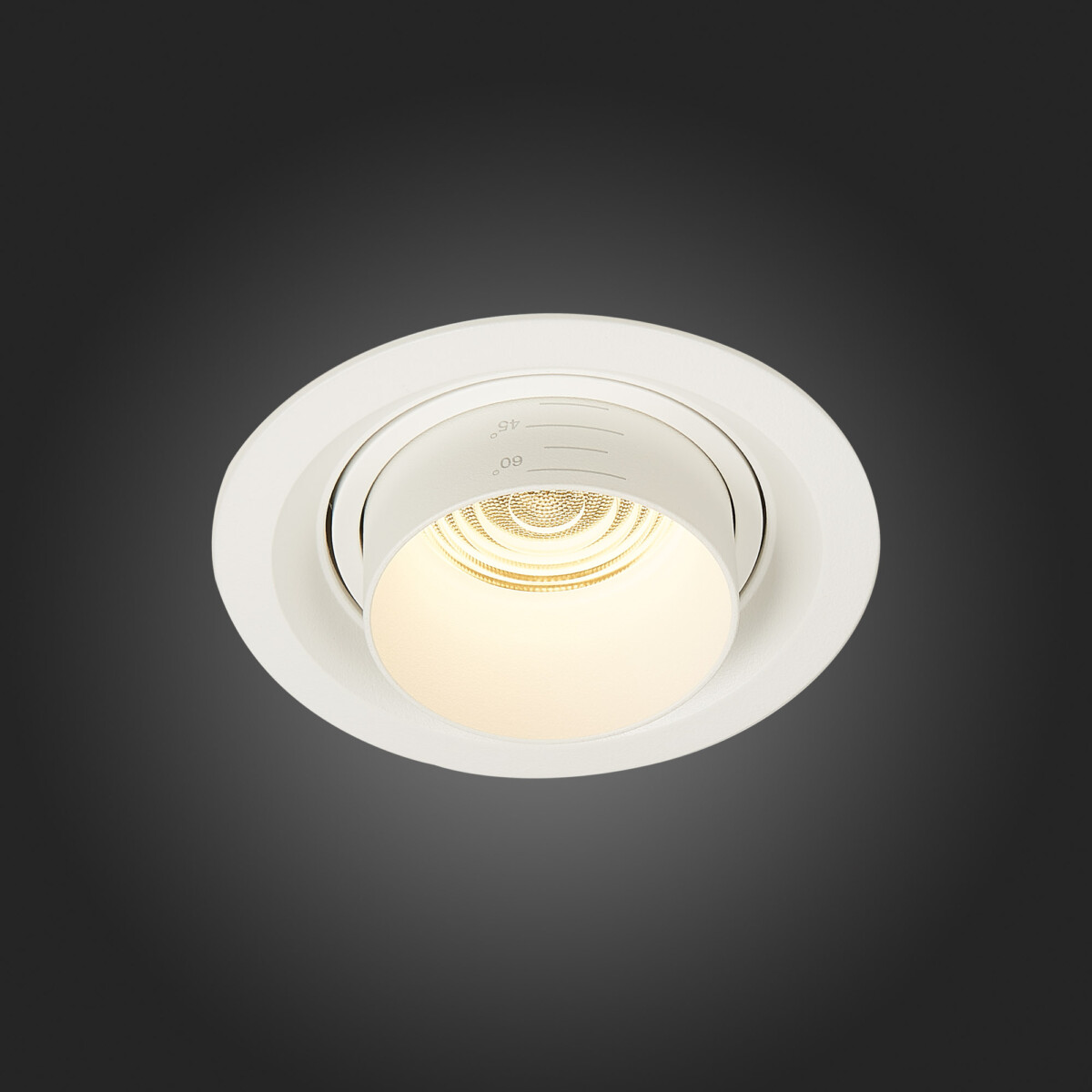 ST701.538.12 Св-к встр. Zoom Белый LED 1*12W 3000K 960Lm Ra90 15°-60° IP20 D115xH95 170-240V Встраиваемые светильники — изображение 2