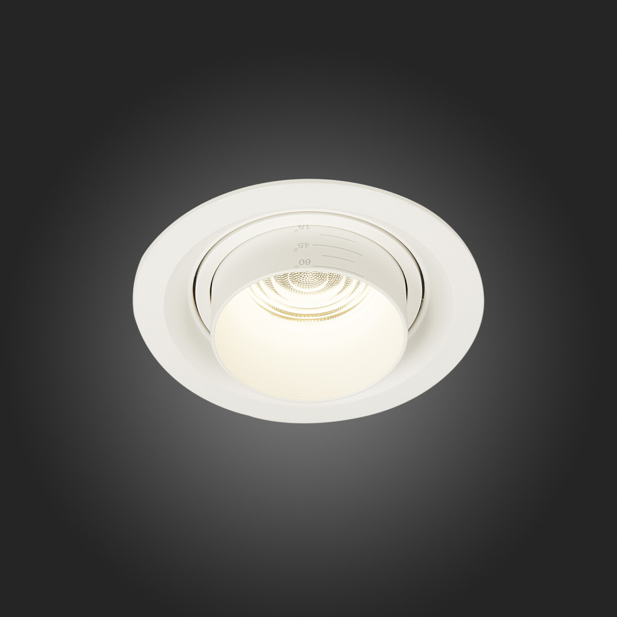 ST701.548.12 Св-к встр. Zoom Белый LED 1*12W 4000K 960Lm Ra90 15°-60° IP20 D115xH95 170-240V Встраиваемые светильники — изображение 2