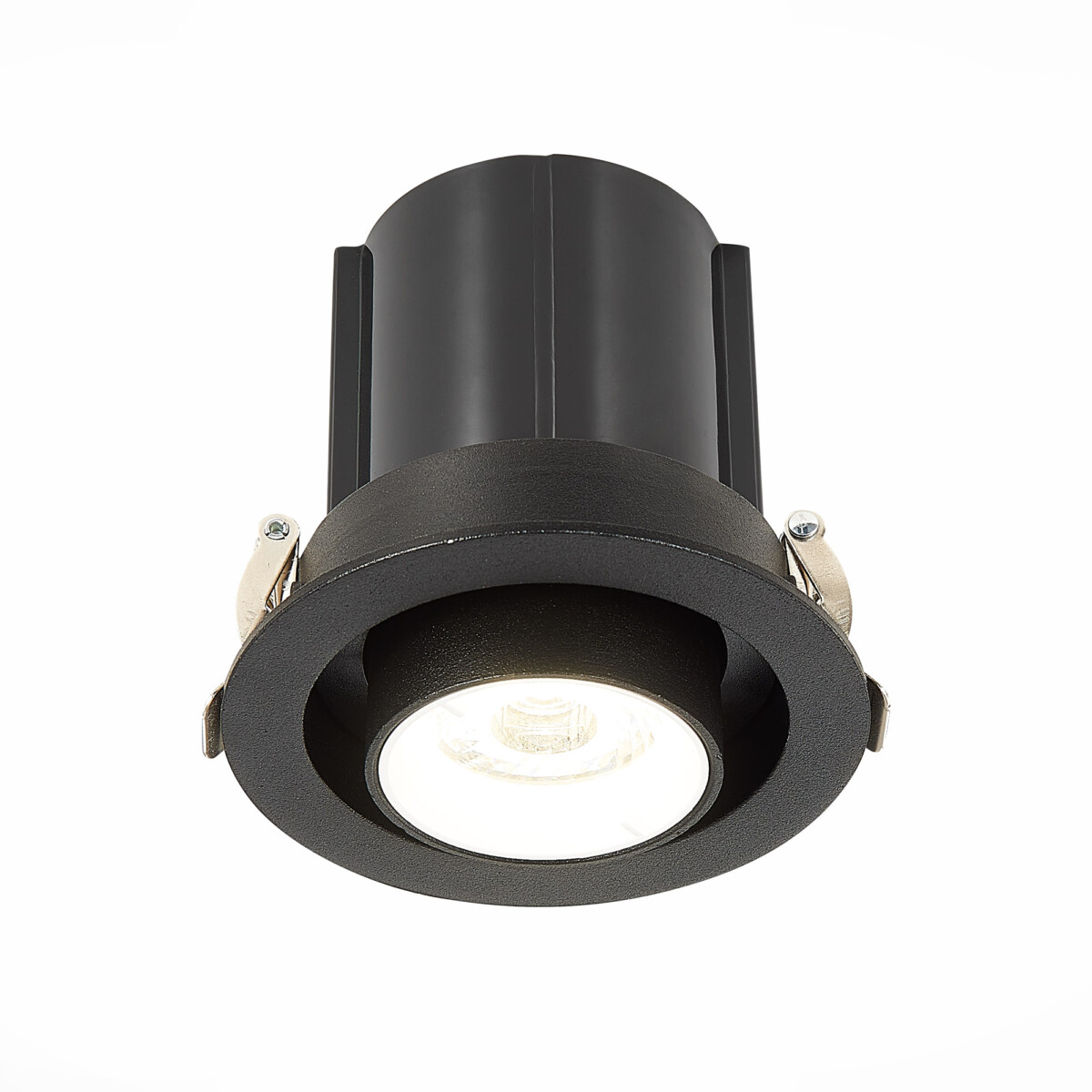 ST702.448.12 Св-к встр. Черный LED 1*12W 4000K 900Lm Ra80 24° IP20 D90xH92 180-240V Встраиваемые светильники — изображение 6