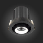 ST702.448.12 Св-к встр. Черный LED 1*12W 4000K 900Lm Ra80 24° IP20 D90xH92 180-240V Встраиваемые светильники — изображение 8