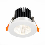 ST704.538.10 Св-к встр. Белый LED 1*10W 3000K 900Lm Ra>90 38° IP20 D80xH60 170-240V Встраиваемые светильники — изображение 3
