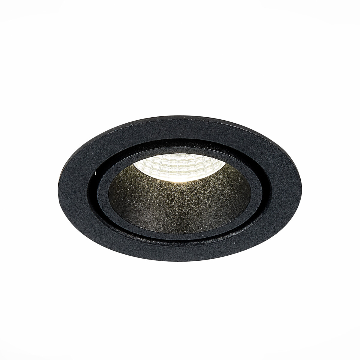 ST705.438.10 Св-к встр. Черный LED 1*10W 3000K 750Lm Ra>90 38° IP20 D102xH85 170-240V Встраиваемые светильники — изображение 4