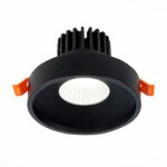 ST751.438.10 Св-к встр. Черный LED 1*10W 3000K 750Lm Ra>90 38° IP20 D100xH75 170-240V Встраиваемые светильники — изображение 3