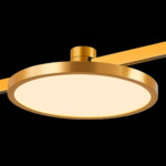 ST818.206.12 Магнитный трековый светильник FARM Золотистый LED 1*10W 3000K 520Lm Ra80 120 IP20 D168x FARM