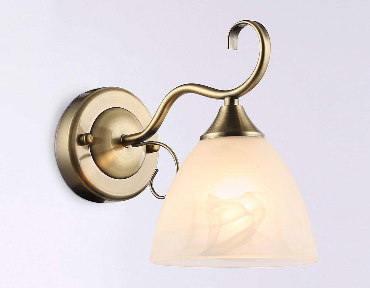 TR3048 SB/FR бронза/белый матовый E27 max 40W 196*135*232 — изображение 3