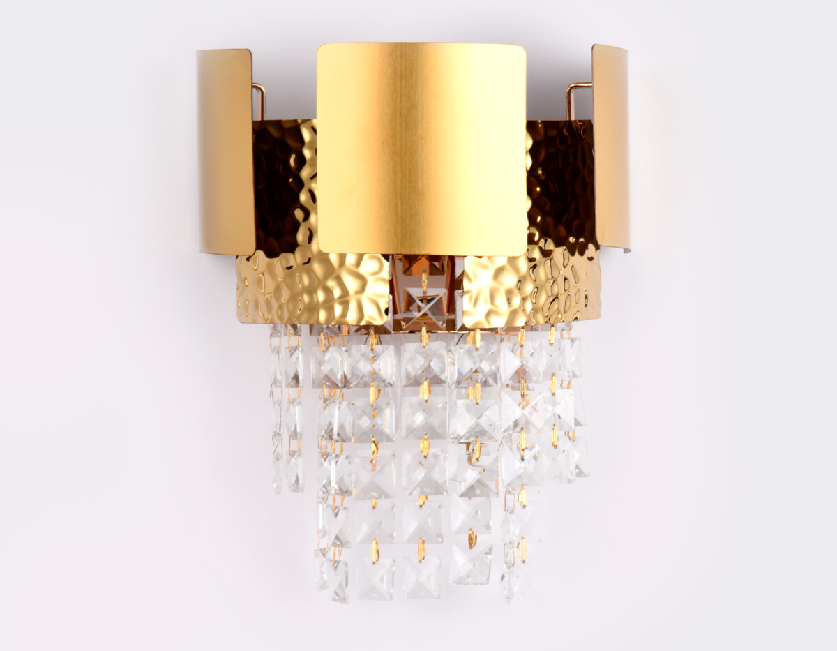 TR5252/2 GD/CL золото/прозрачный E14/2 max 40W 270*240*150 — изображение 1